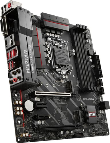 MSI Z370 Mortar mATX hovedkort