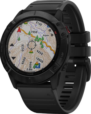 Garmin Fenix 6x Pro GPS smartklokke 51 mm (sort)
