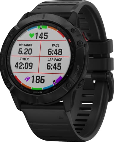 Garmin Fenix 6x Pro GPS smartklokke 51 mm (sort)