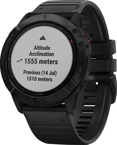 Garmin Fenix 6x Pro GPS smartklokke 51 mm (sort)