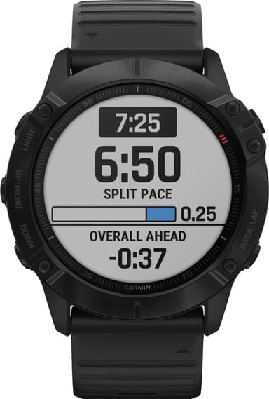 Garmin Fenix 6x Pro GPS smartklokke 51 mm (sort)