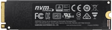 Samsung 970 EVO intern M.2 SSD-lagring (2 TB)