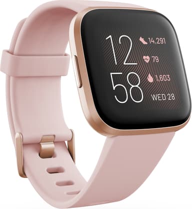 Fitbit Versa 2 smartklokke (petal/copper rose)