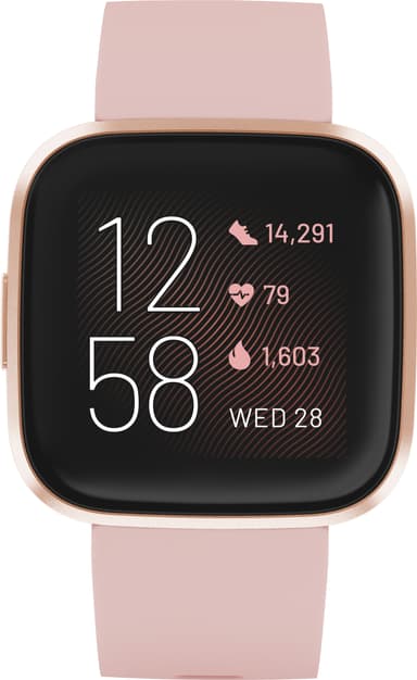 Fitbit Versa 2 smartklokke (petal/copper rose)
