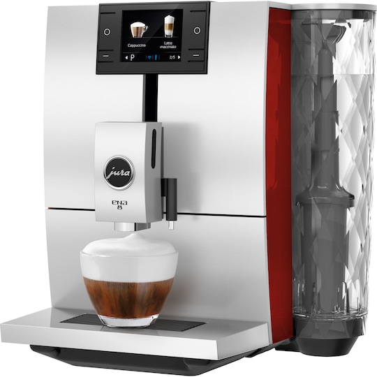 Jura ENA 8 kaffemaskin (Sunset Red)