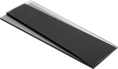 Epoq NPS Crystal Plus skuffesider i glass, 55 Dark Clear