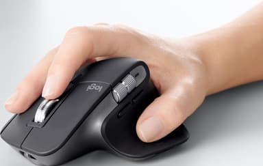 Logitech MX Master 3 trådløs datamus (sort) Fotografering Logitech MX Master 3 trådløs datamus (sort) Fotografering