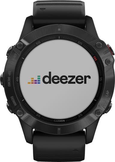Garmin Fenix 6 Pro GPS smartklokke 47 mm (sort)