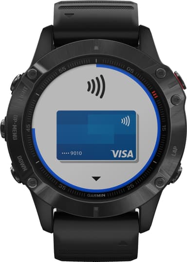 Garmin Fenix 6 Pro GPS smartklokke 47 mm (sort)
