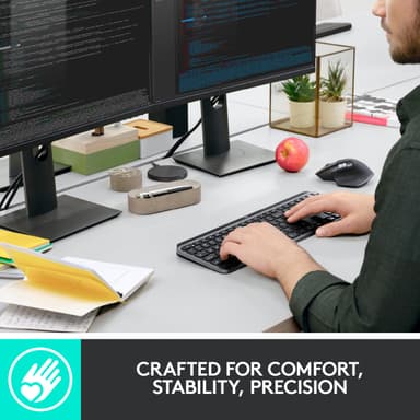 Logitech MX Keys trådløst tastatur (nordisk layout)