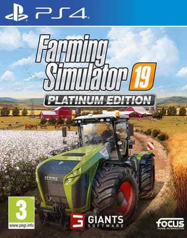 Farming Simulator 19: Platinum Edition (PS4)
