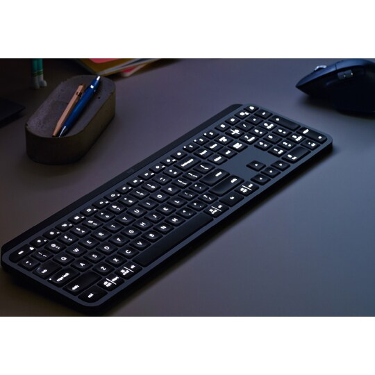 Logitech MX Keys trådløst tastatur (nordisk layout)