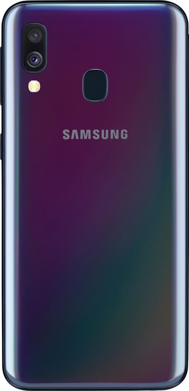 Samsung Galaxy A40 Enterprise smarttelefon (sort)