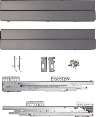 Epoq NPS skuff skuffesider og skinner 40 40kg, lav