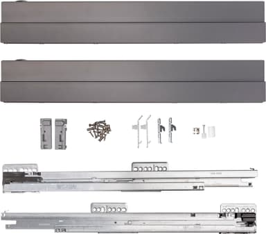 Epoq NPS skuff skuffesider og skinner 55 70kg, lav