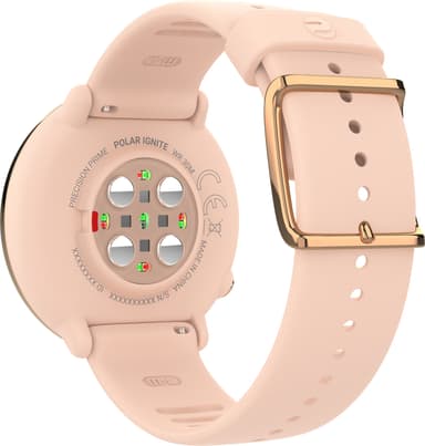 Polar Ignite treningsklokke S (rosa/rosegull)