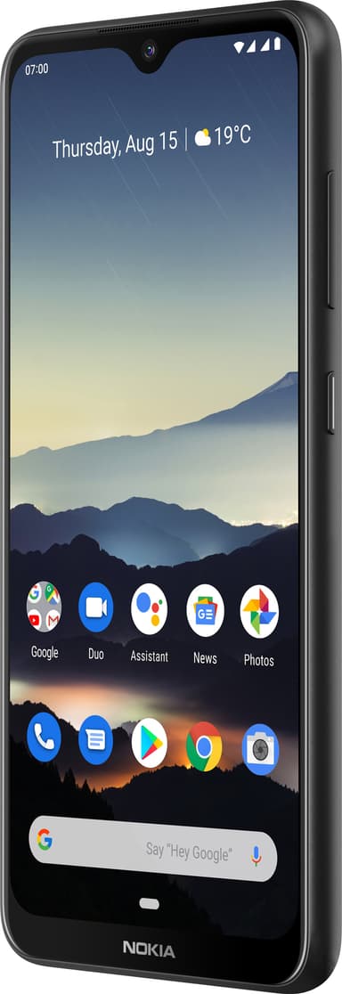 Nokia 7.2 smarttelefon 4/64 GB (kullsort)