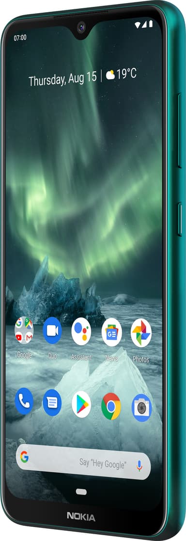 Nokia 7.2 smarttelefon 6/128 GB (cyan green)