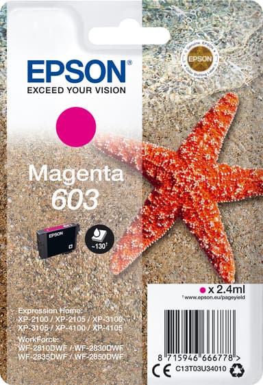 Epson 603 magenta blekkpatron