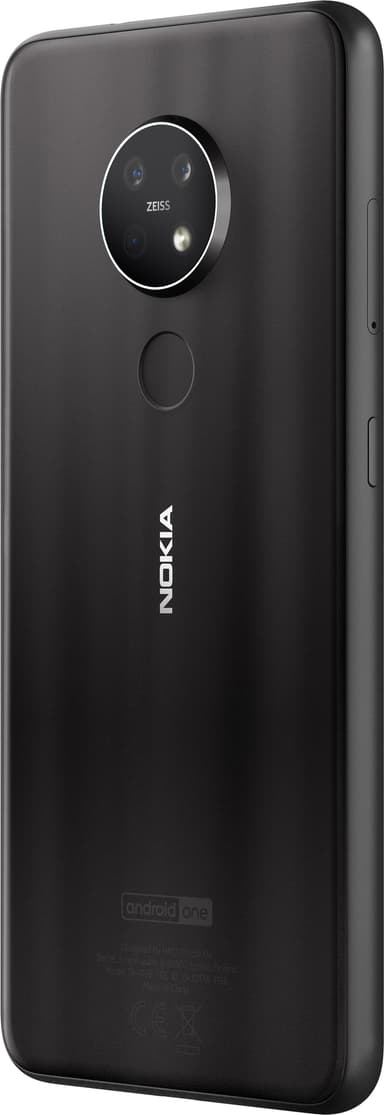 Nokia 7.2 smarttelefon 4/64 GB (kullsort)