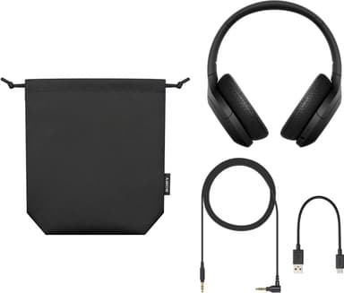Sony WH-H910 trådløse around-ear hodetelefoner (sort)