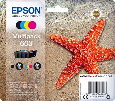 Epson 603 blekkpatron kombopakke