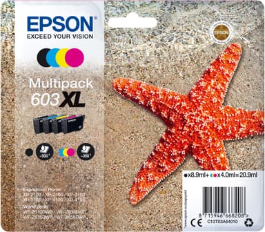 Epson 603 XL blekkpatron kombopakke