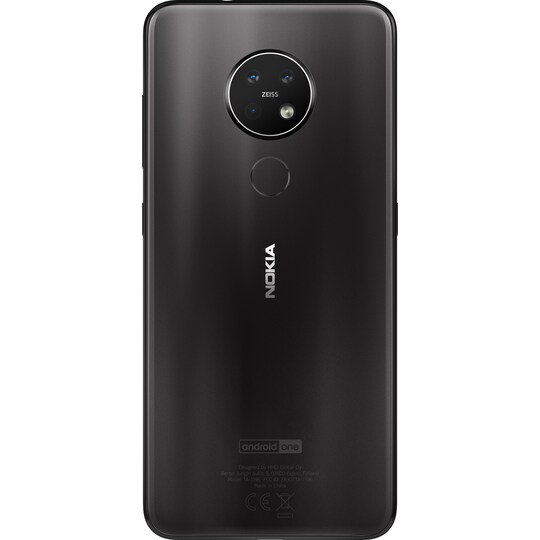 Nokia 7.2 smarttelefon 4/64 GB (kullsort)