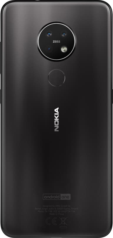 Nokia 7.2 smarttelefon 4/64 GB (kullsort)