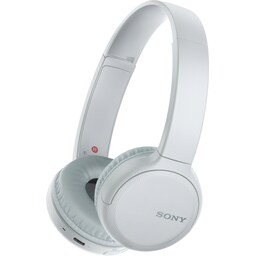 Sony WH-CH510 trådløse on-ear hodetelefoner (hvit)