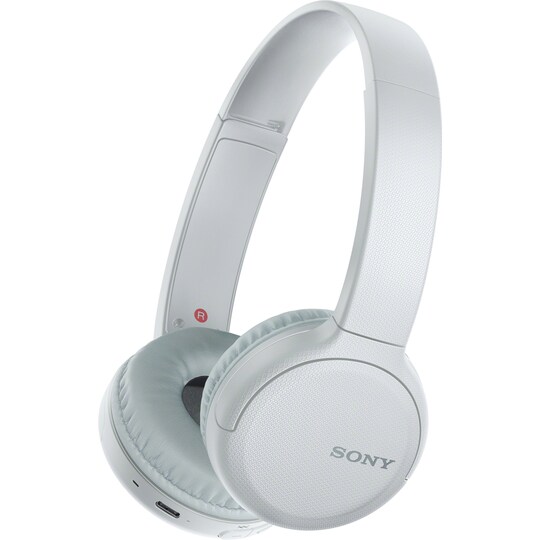 Sony WH-CH510 trådløse on-ear hodetelefoner (hvit)