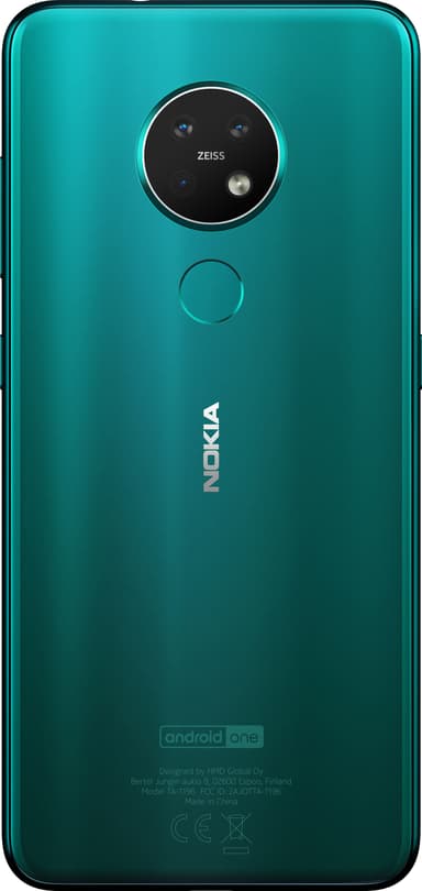 Nokia 7.2 smarttelefon 6/128 GB (cyan green)