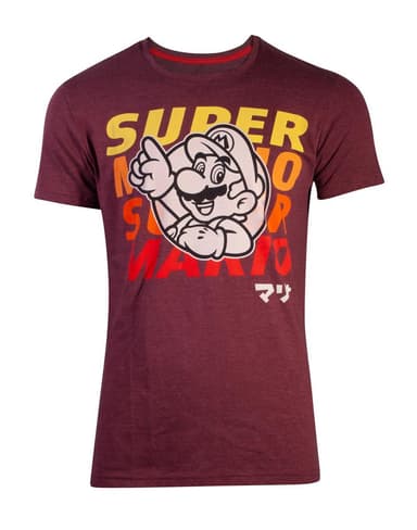NT SPACE DYE MARIO T-SHIRT L