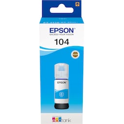 Epson 104 EcoTank cyan blekkpatron