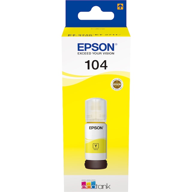 Epson 104 EcoTank gul blekkpatron