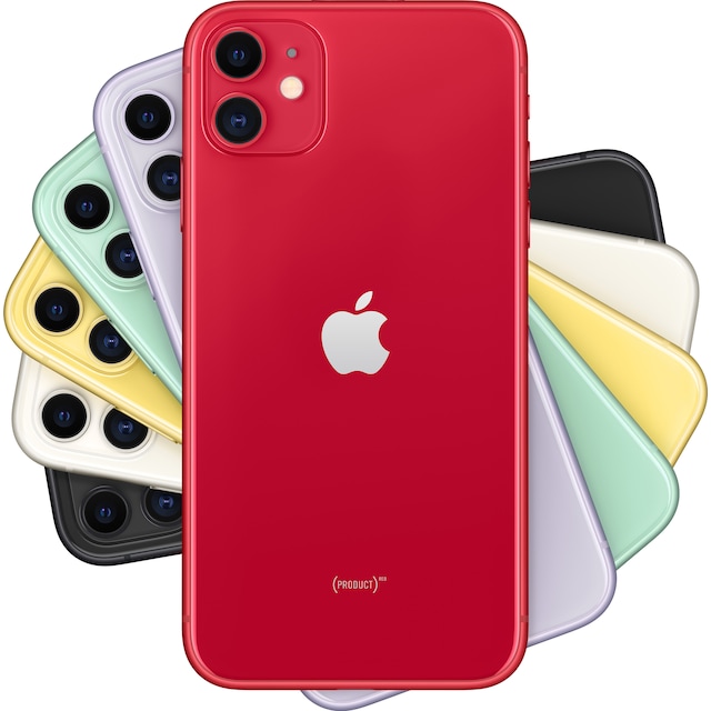 iPhone 11 64 GB (rød)
