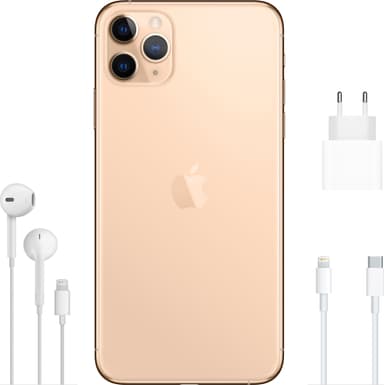 iPhone 11 Pro Max smarttelefon 64 GB (gull)