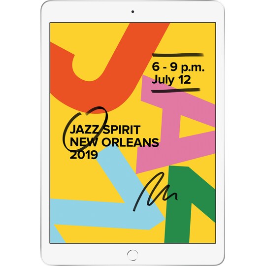 iPad 10,2" (2019) 32 GB WiFi (sølv)