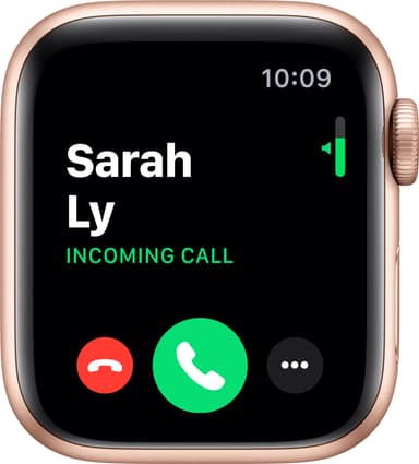 Apple Watch Series 5 40mm (gull alu/sandrosa sportsreim)