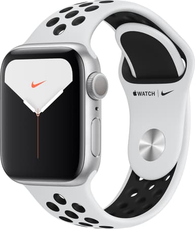 Bilde levert av Elkjøp Apple Watch Series 5 40mm (stellargrå alu/sort sportsreim) 52812 - levert av Elkjøp