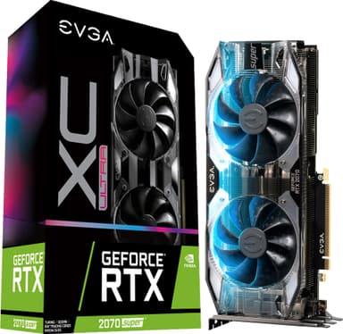 EVGA GeForce RTX 2070 Super XC Ultra grafikkort 8G