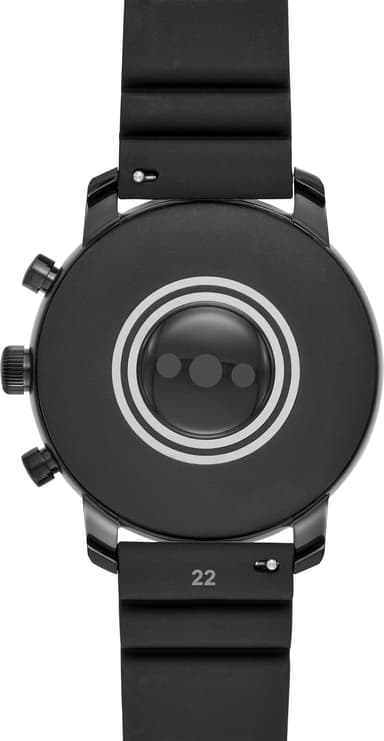 Fossil Q Explorist Gen. 4 smartklokke (sort)