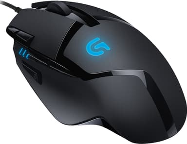 Logitech G402 Hyperion Fury gaming mus Mus og tastatur Logitech G402 Hyperion Fury Gaming Mus (PC)