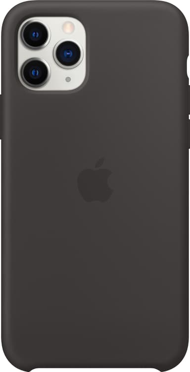 iPhone 11 Pro silikondeksel (sort)