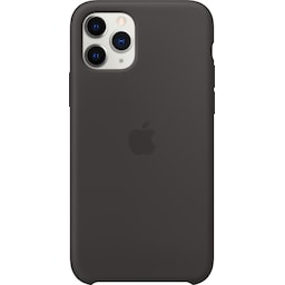 iPhone 11 Pro silikondeksel (sort)