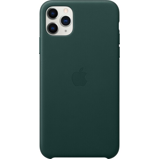 iPhone 11 Pro Max skinndeksel (skogsgrønn)
