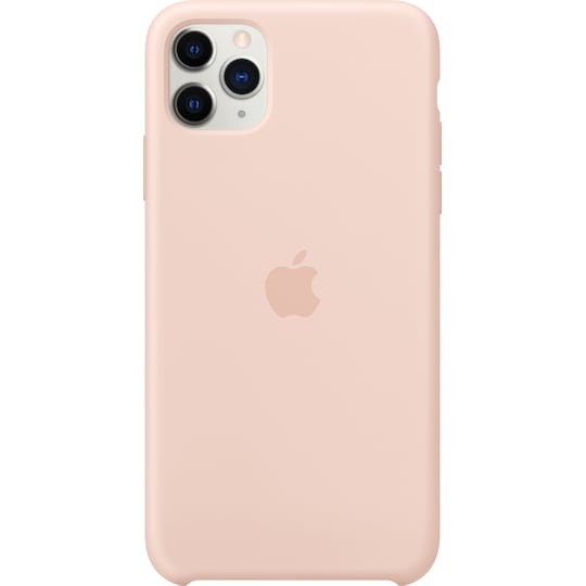 iPhone 11 Pro Max silikondeksel (sandrosa)