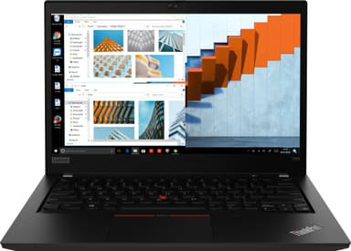 Lenovo ThinkPad T490 14" bærbar PC  i7/16 GB (sort)