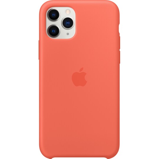 iPhone 11 Pro silikondeksel (klementin)