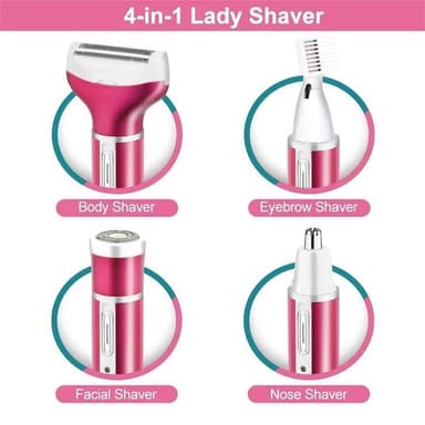Gemei GM-3074 all over grooming kit & nese- og ørehår trimmer - Elkjøp